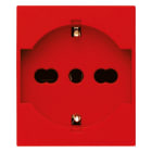 VIMAR SPA - VIW30210.R PRESA 2P+T 16A UNIVERSALE ROSSO