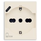 VIMAR SPA - VIW30210.USBC PRESA 2P+T 16A UNIVERSALE + USB C CANAPA