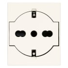 VIMAR SPA - VIW30211.B PRESA 2P+T P40 UNIVERSALE A FILO BIANCO