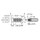 TURCK BANNER SRL - TUK3023268 TGR3/8MPFMQ