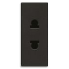 VIMAR SPA - VIW30234.G Presa SICURY 2P 16A USA+EU nero