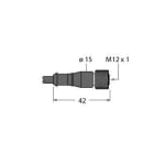 TURCK BANNER SRL - TUK3039536 Connettore M12 M8