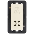 VIMAR SPA - VIW30291.C PRESA PER RASOIO VERTICALE 230V CANAPA