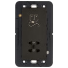 VIMAR SPA - VIW30291.G Presa per rasoio verticale 230V nero