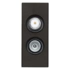 VIMAR SPA - VIW30302.01G Presa TV-RD-SAT diretta 2usc. nero