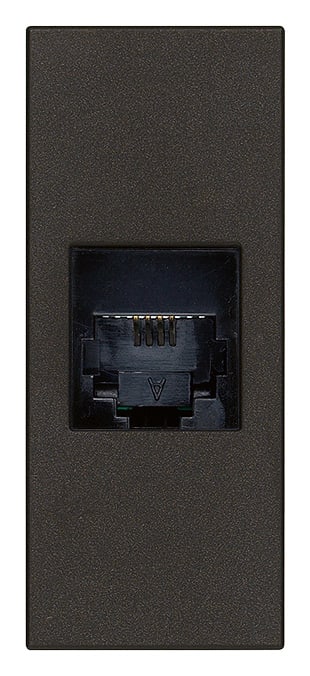 VIMAR SPA - VIW30320.G PRESA RJ11 6/4 NERO