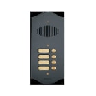 COMELIT GROUP SPA - COE3032/4/RI/A PULS. ANTRACITE AUDIO SERIE ROMA PER GRU