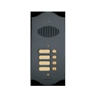 COMELIT GROUP SPA - COE3036/4/RI/A PULS. ANTRACITE AUDIO SERIE ROMA PER GRU