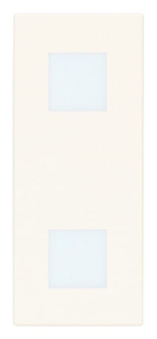 VIMAR SPA - VIW30388.B DOPPIA SPIA DIFFUSORE NEUTRO BIANCO