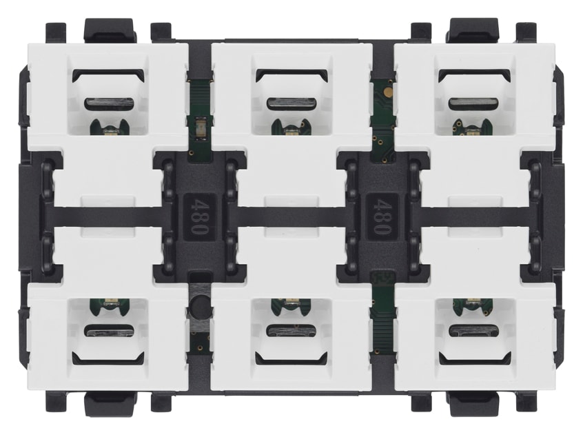 VIMAR SPA - VIW30407 COMANDO 6 PULSANTI 1P NO 24V 3M