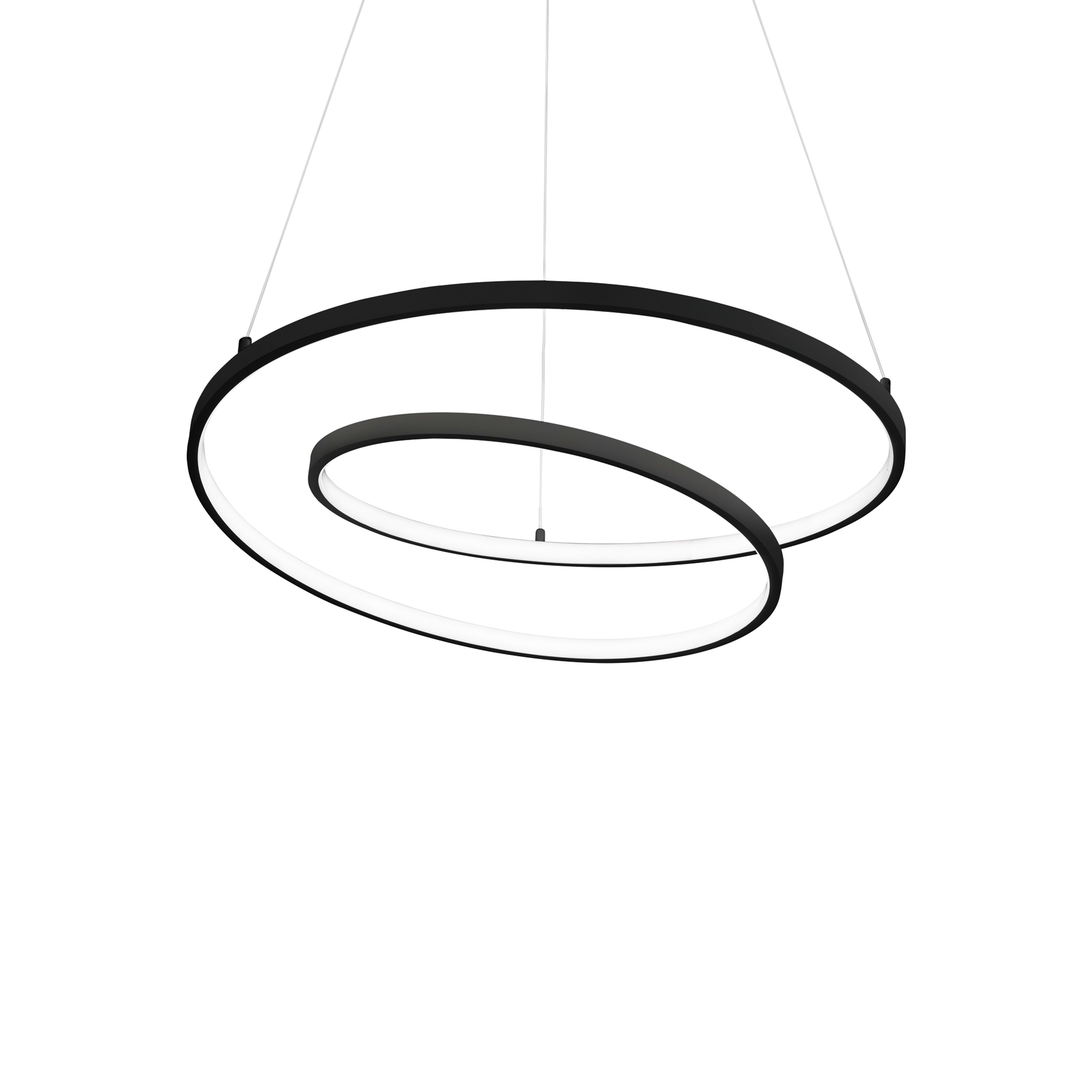 IDEAL LUX SRL - IUX304557 OZ SP D60 DALI NERO 3000K