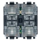 VIMAR SPA - VIW30484 Comando domotico 4 pulsanti ampl.1+1W 2M
