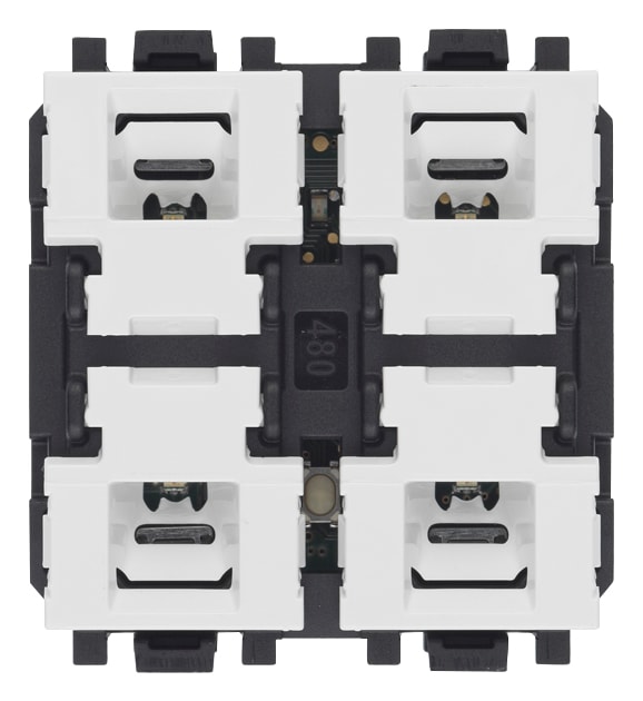 VIMAR SPA - VIW30488 COMANDO DOMOTICO 4PUL.+DIMMER LED240V 2M