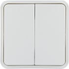 BERKER - BRK30553542 BILANCIERE DOPPIO W.1 BIANCO POLARE