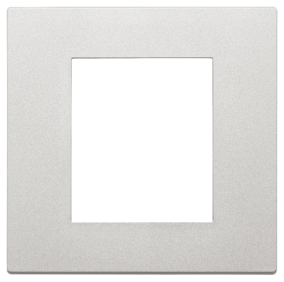 VIMAR SPA - VIW30642.20 Placca 2M argento