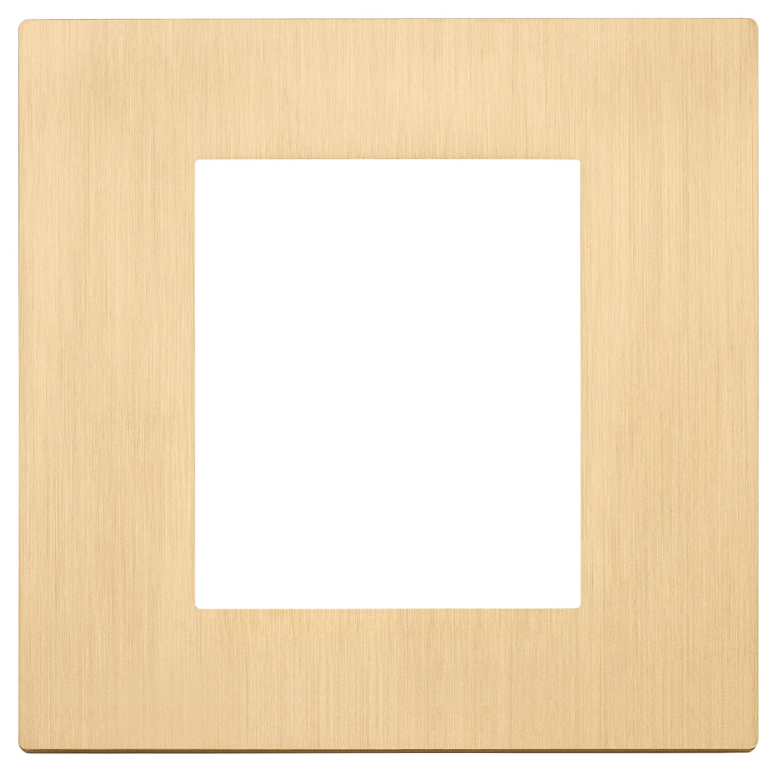 VIMAR SPA - VIW30642.70 Placca 2M oro spazzolato