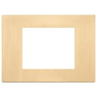 VIMAR SPA - VIW30653.70 PLACCA 3M ORO SPAZZOLATO