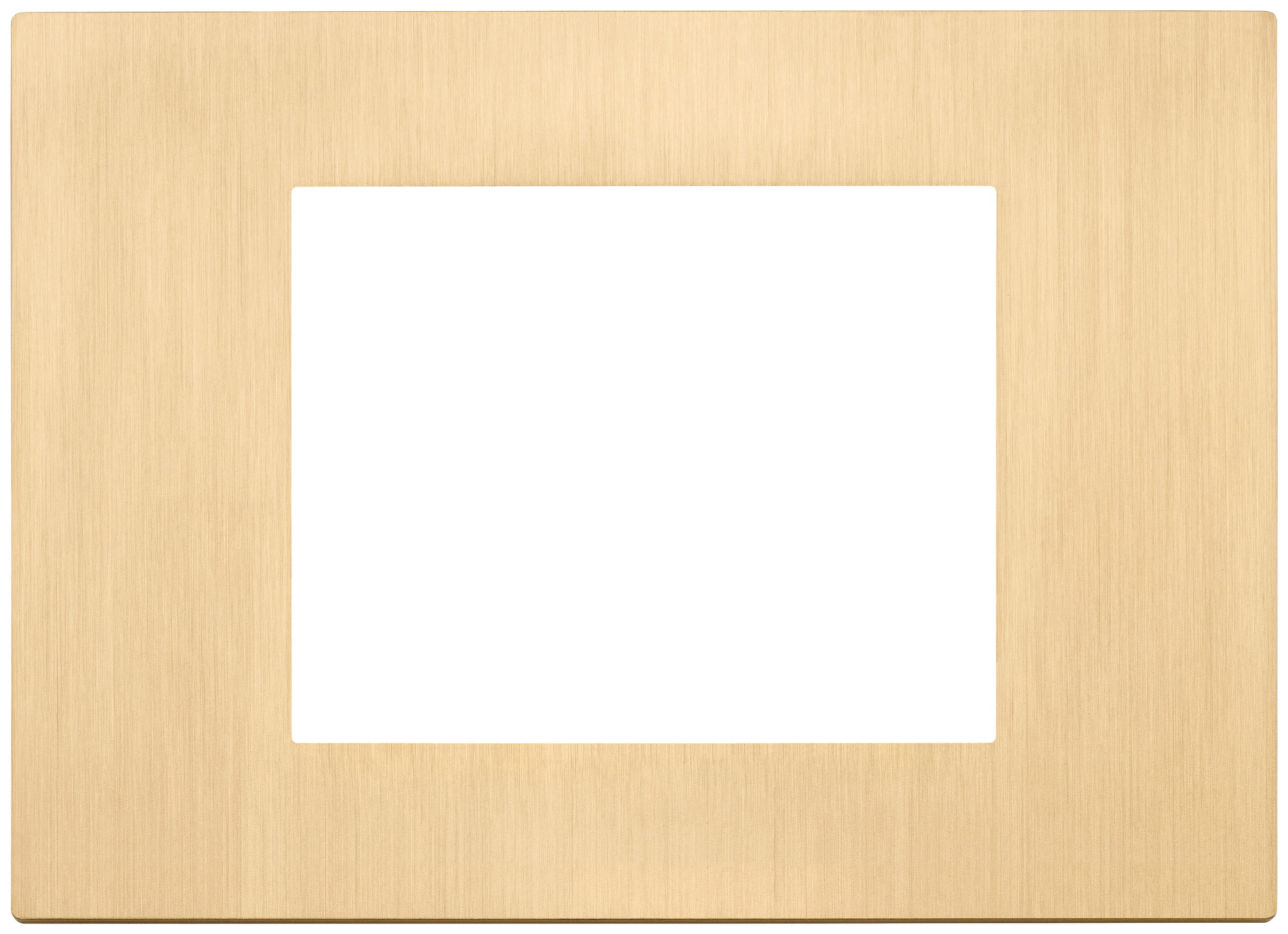 VIMAR SPA - VIW30653.70.01 PLACCA 3M ORO SPAZZOLATO