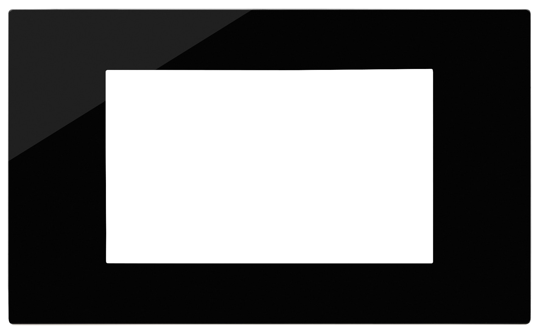 VIMAR SPA - VIW30654.42 PLACCA 4M REFLEX NERO