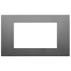 VIMAR SPA - VIW30654.72 PLACCA 4M INOX SATINATO