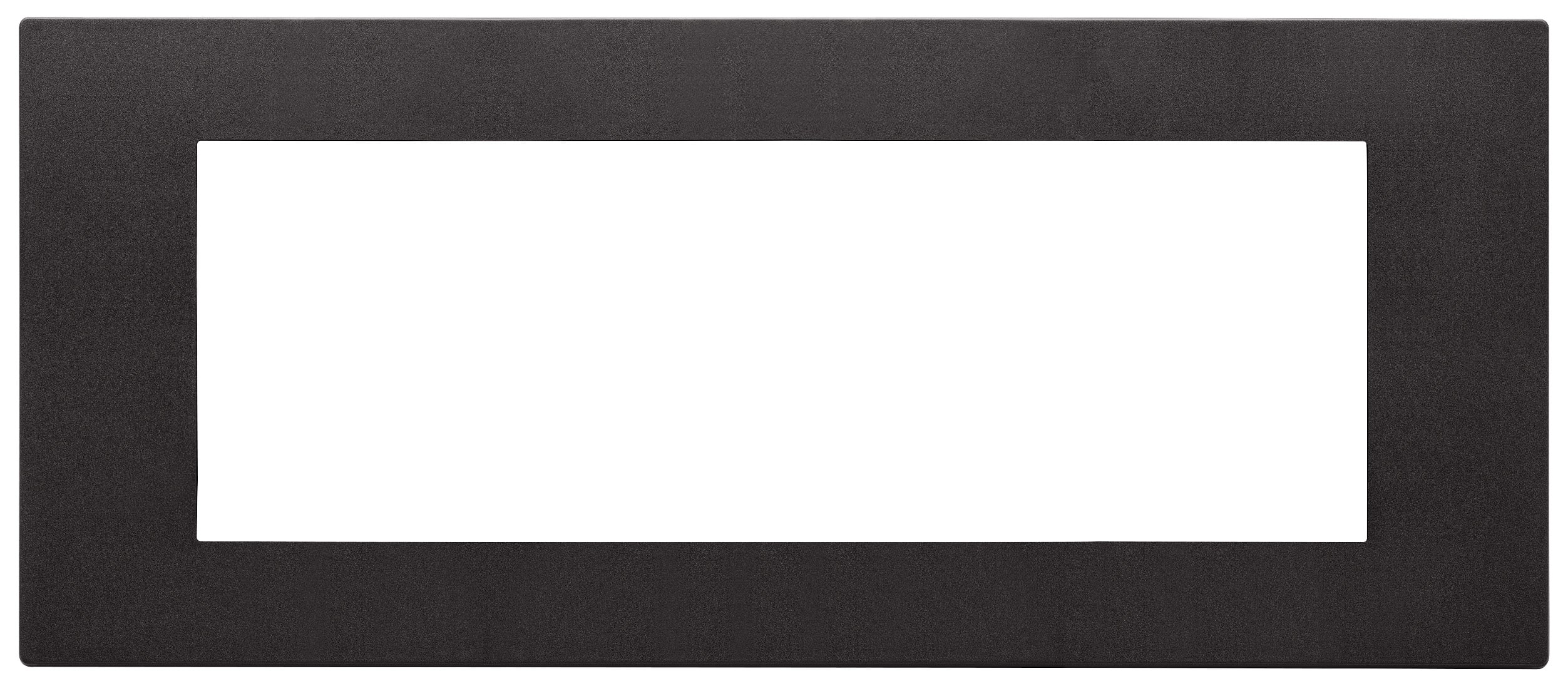 VIMAR SPA - VIW30657.02 Placca 7M nero