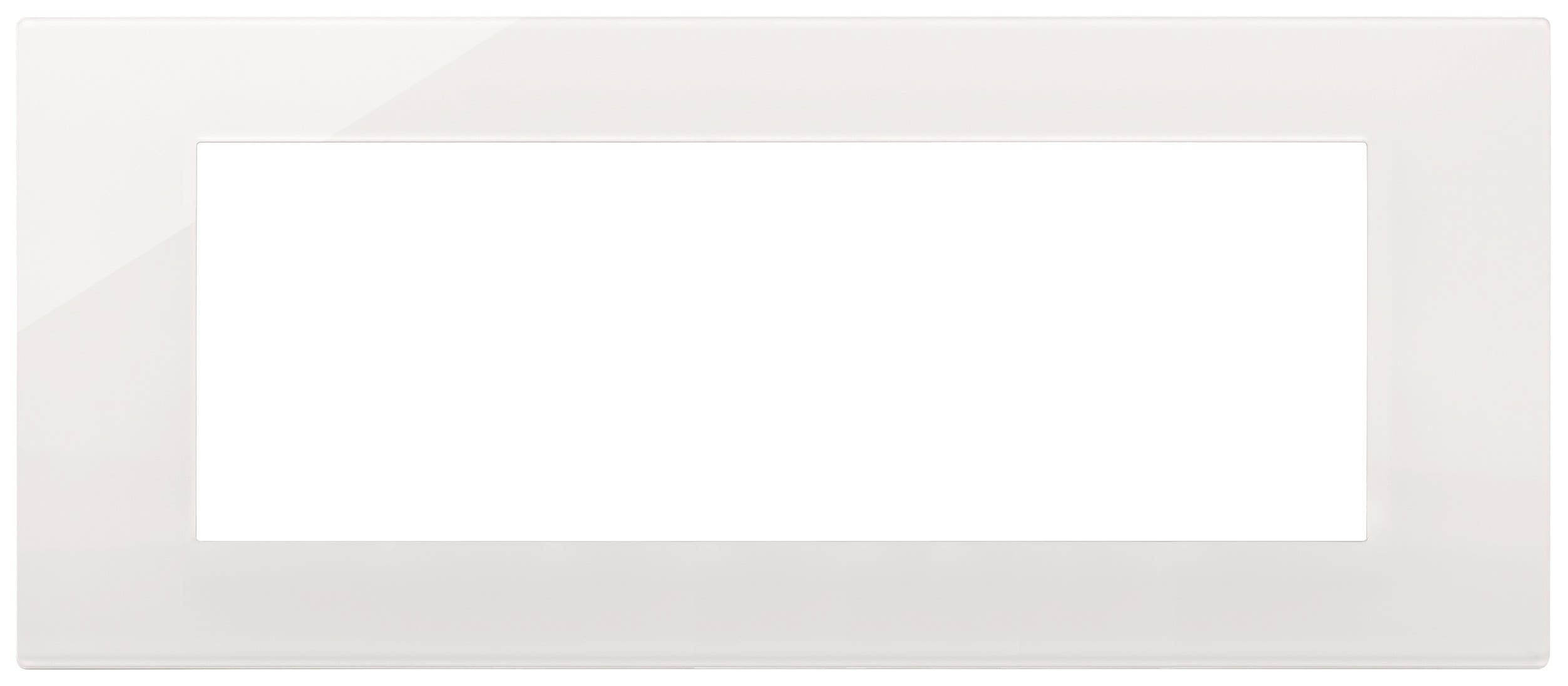 VIMAR SPA - VIW30657.40 PLACCA 7M REFLEX BIANCO