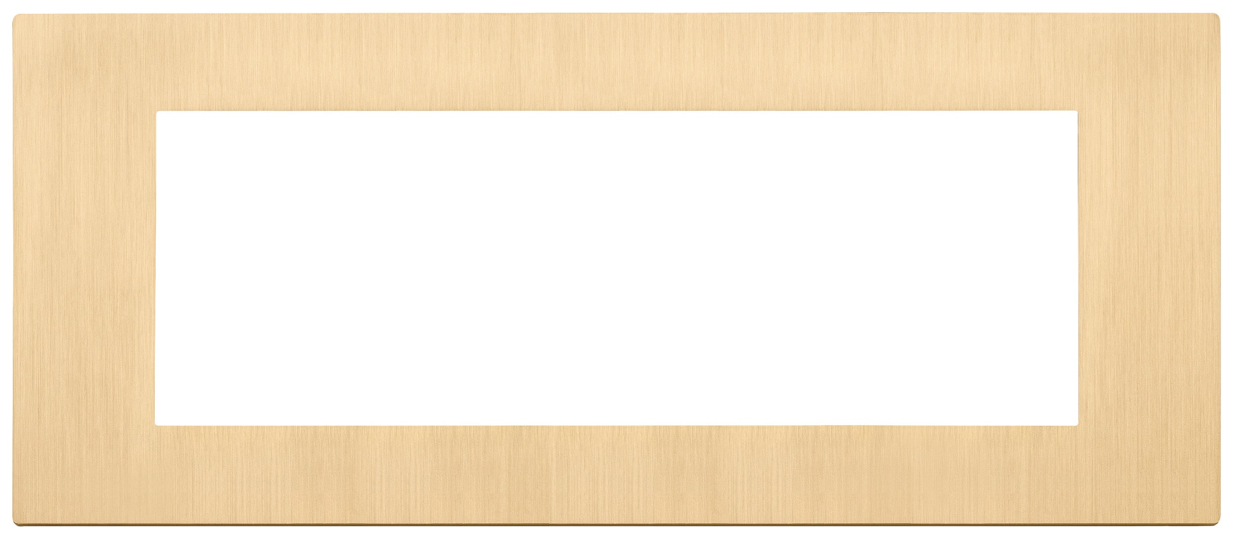 VIMAR SPA - VIW30657.70 Placca 7M oro spazzolato