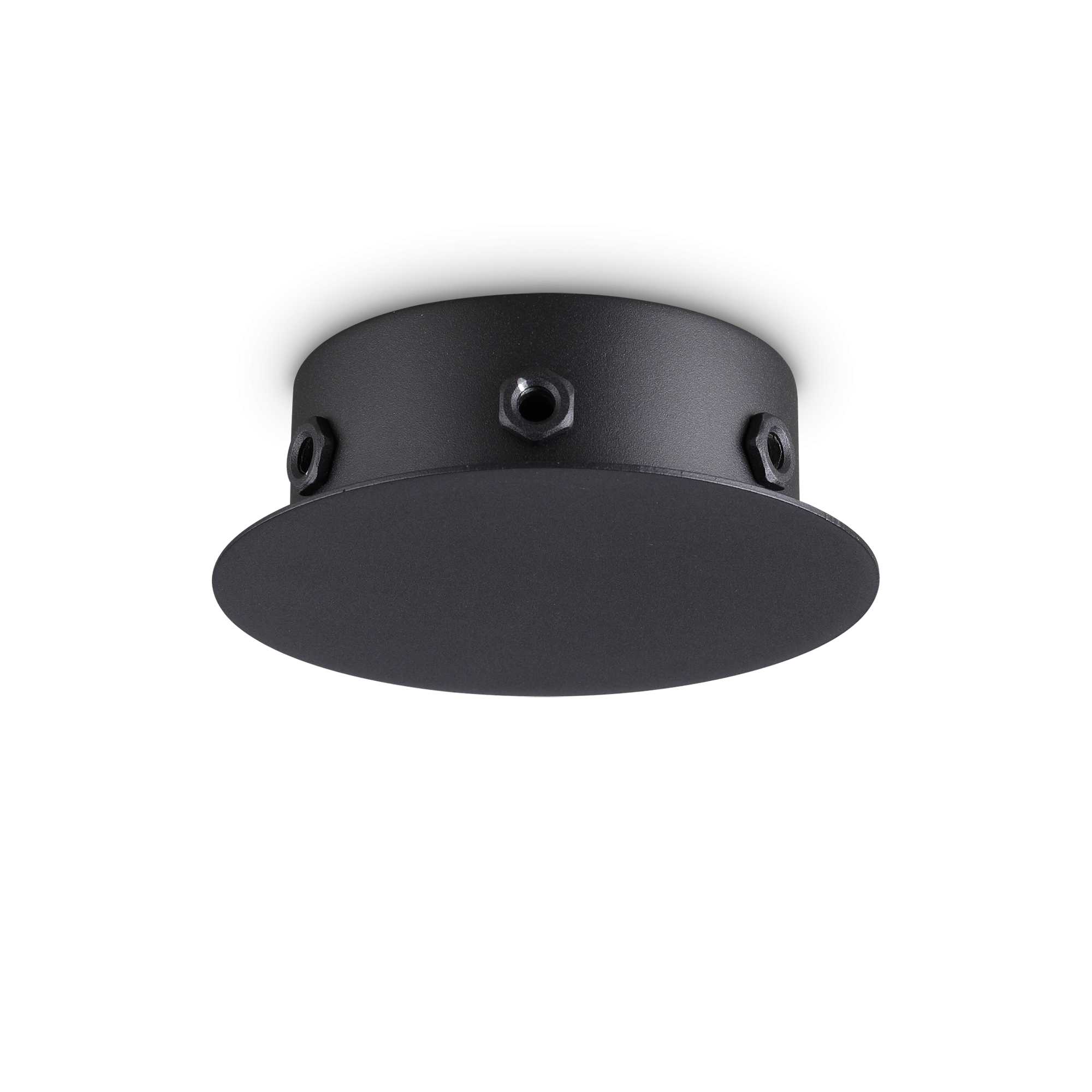 IDEAL LUX SRL - IUX307077 ROSONE MAGNETICO 6 LUCI NERO