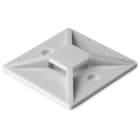 HELLERMANNTYTON Srl - HEE151-28529 BASETTA ADESIVA/VITE 38X38 NATURALE MB5A