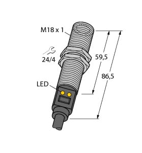 TURCK BANNER SRL - TUK3074921 M18TUP14