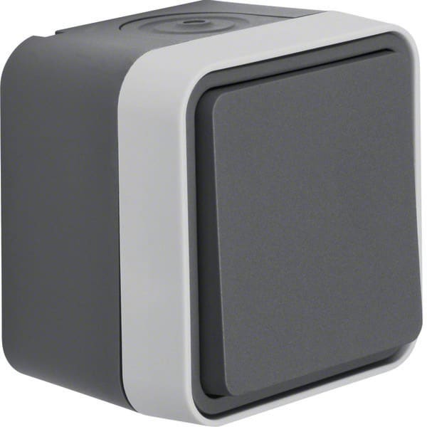 BERKER - BRK30763505 DEVIAT.A PARETE W1 GRIGIO/GRIGIO OP.
