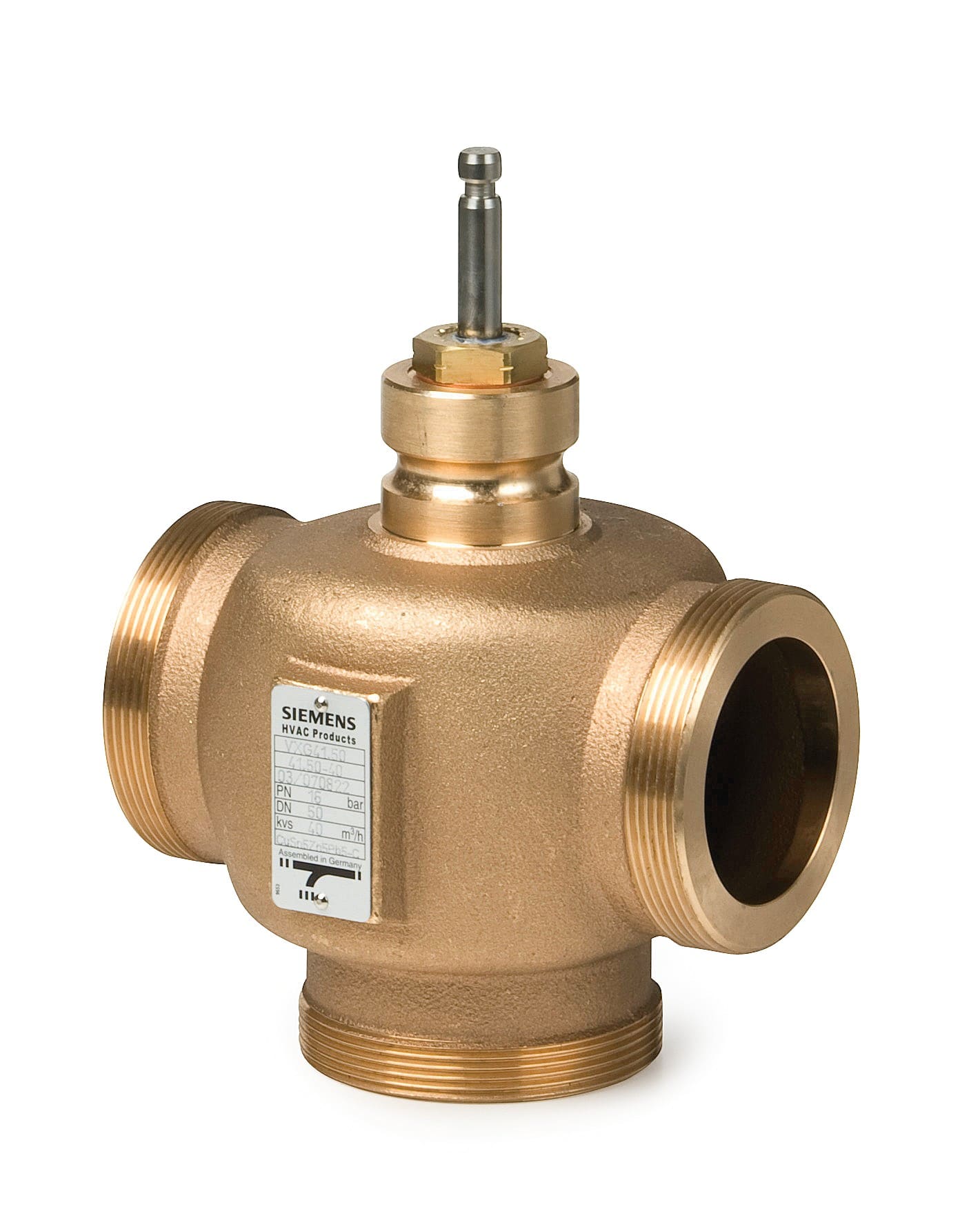 SIEMENS - BUILDING T - BCTBPZ:VXG41.3201 VALVOLA 3 VIE SEDE/OTTURATORE DN32 PN16