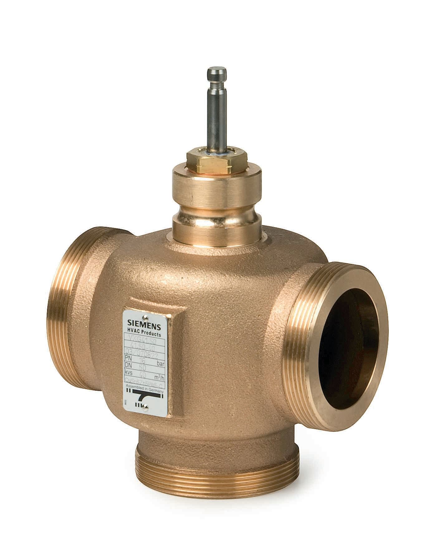 SIEMENS - BUILDING T - BCTBPZ:VXG41.50 VALVOLA 3 VIE SEDE/OTTURATORE DN50 PN16