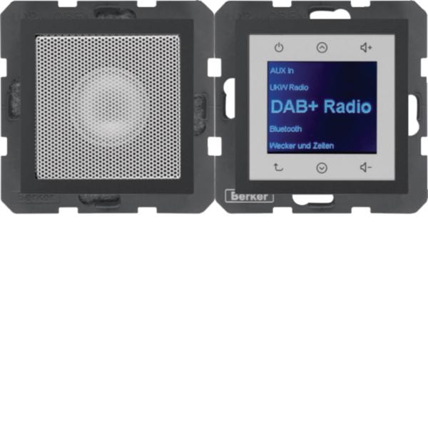 BERKER - BRK30801606 RADIO TOUCH+ALTOP. DAB+/BLE S.1/B.X ANTR