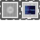 BERKER - BRK30806089 RADIO TOUCH+ALTOP. DAB+/BLE Q.X BIA.POL.