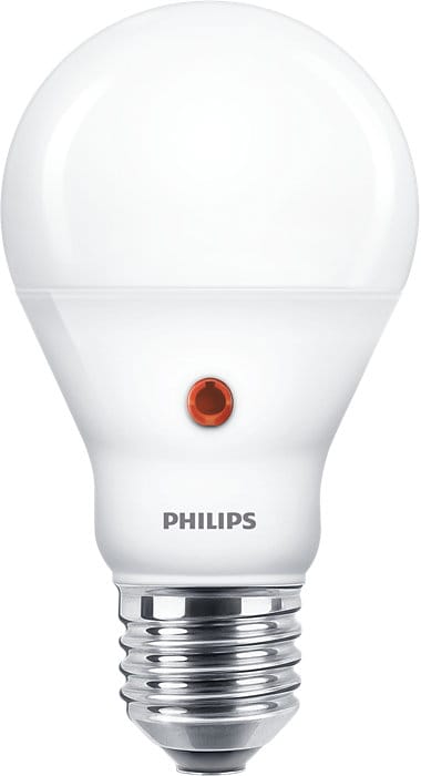 SIGNIFY ITALY SPA - PHLLEDSENS60WWP MASTER, LED, A19, 60 W, E27, 2700 K, 806 lm, CRI 80, 15000 ore, Plastica