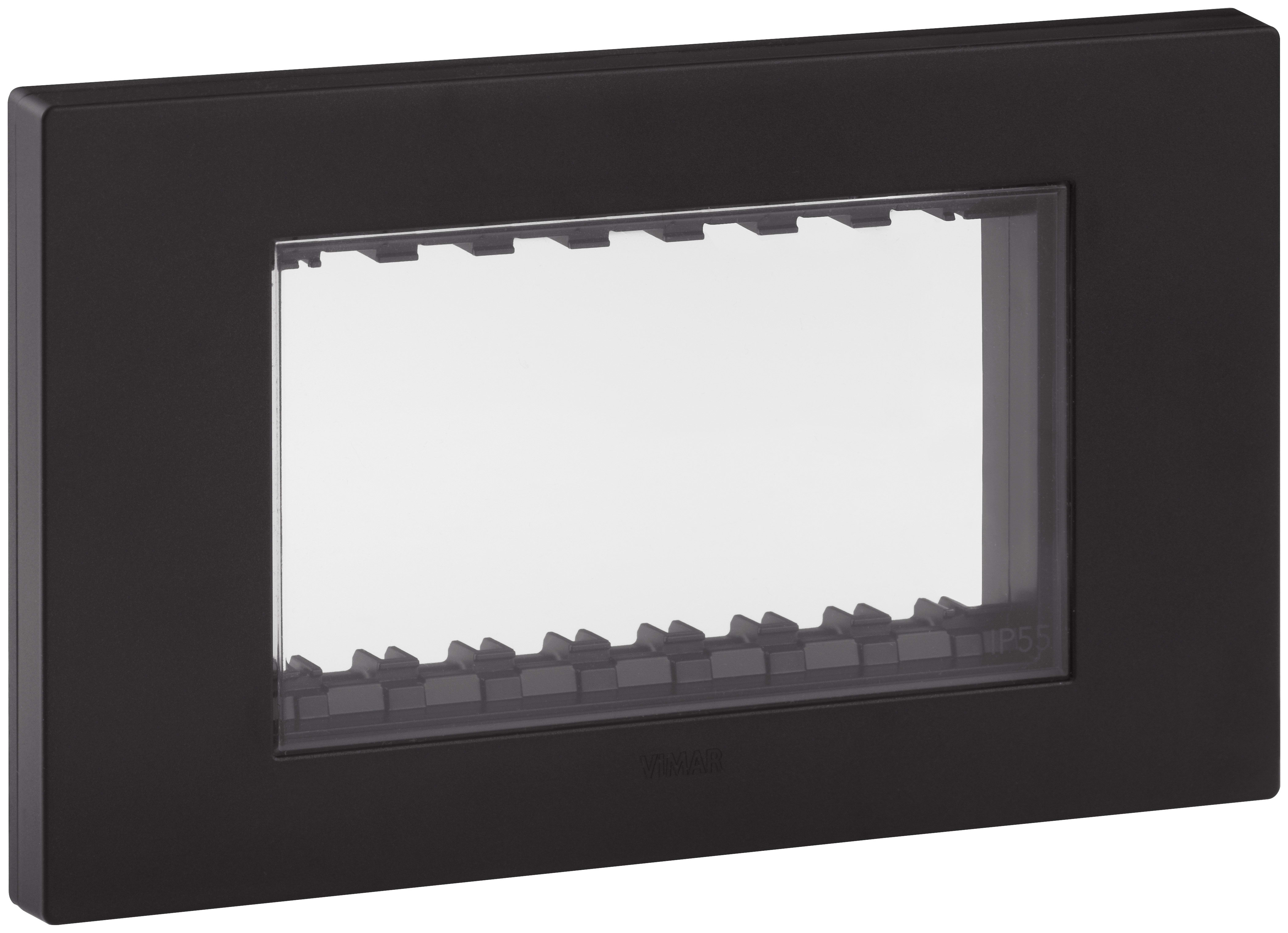 VIMAR SPA - VIW30944.02 Calotta IP55 4M +viti nero