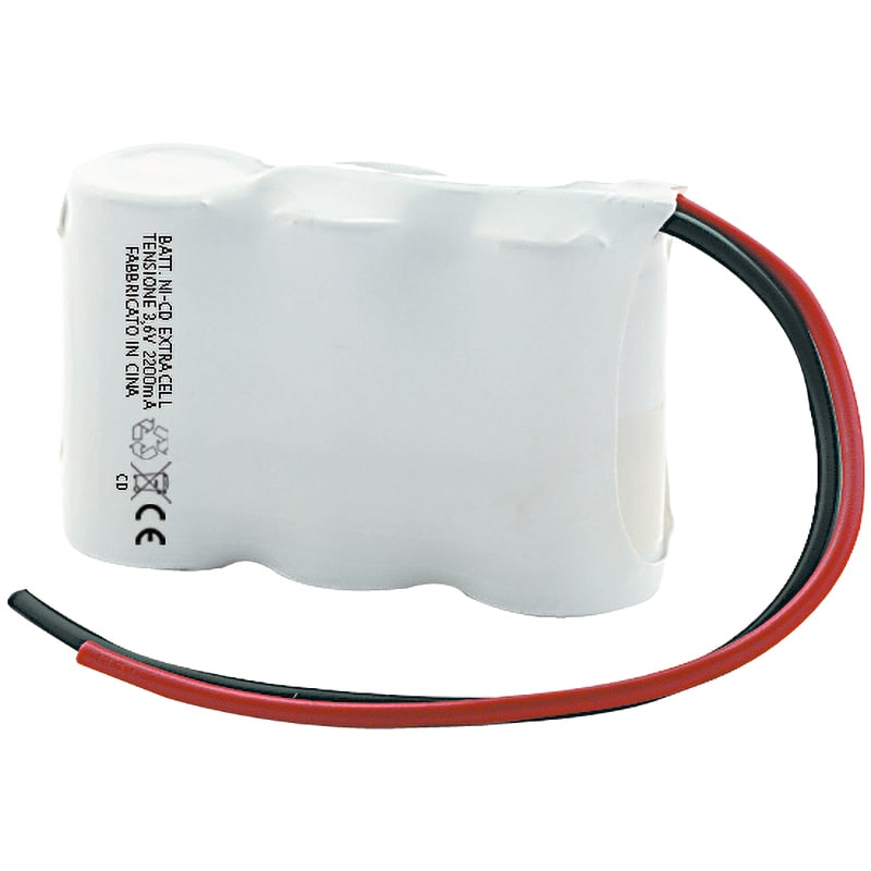 ELCART DISTRIBUTION - ERT301569400 PACCO BATT.NI-CD 3,6V 2200MAH (C)