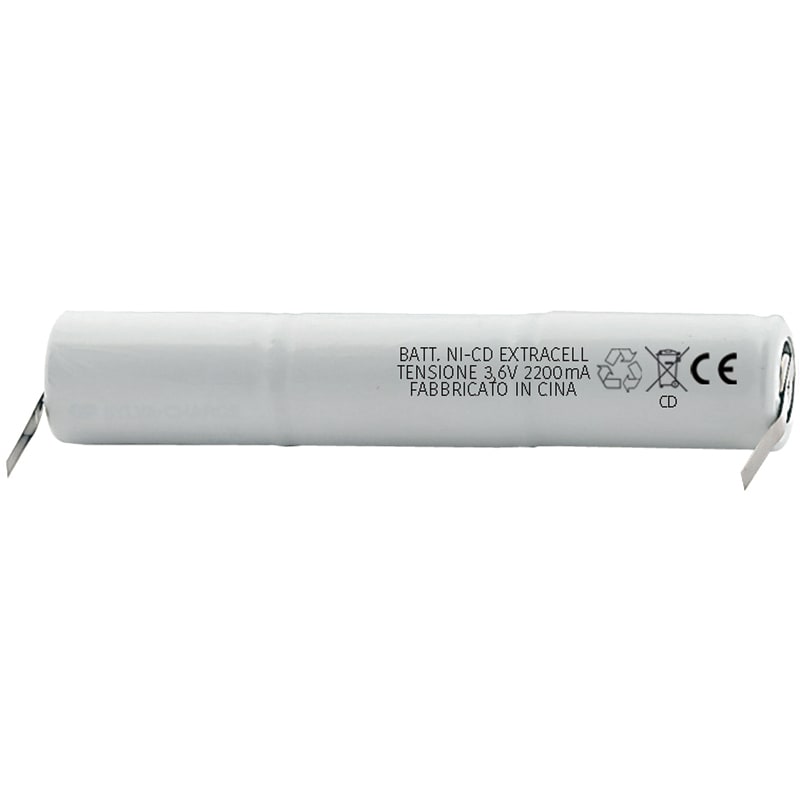 ELCART DISTRIBUTION - ERT301572000 PACCO BATT.NI-CD 3,6V 2800MAH (C)