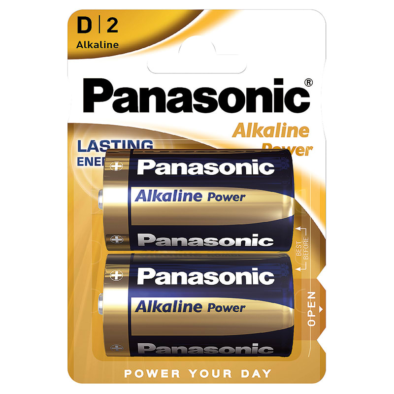 ELCART DISTRIBUTION - ERT303011000 PILA D ALKAL.POWER PANASONIC BL.2