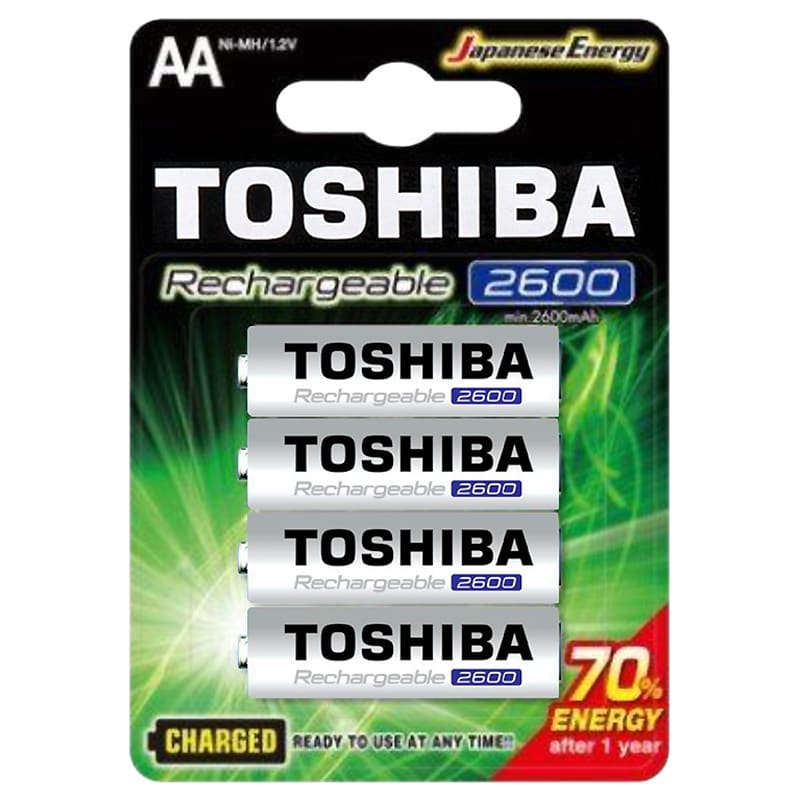 ELCART DISTRIBUTION - ERT303705800 BATT.RICAR. PRONTA AA TOSHIBA BL4