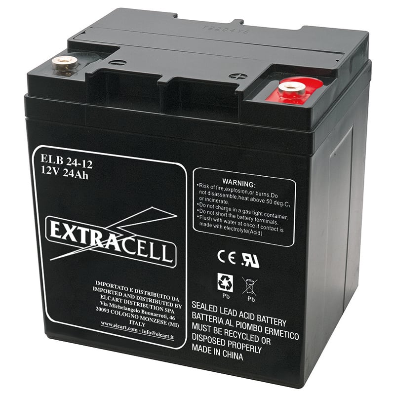 ELCART DISTRIBUTION - ERT300576000 BATTERIA RIC.PIOMBO 12V  24 AH
