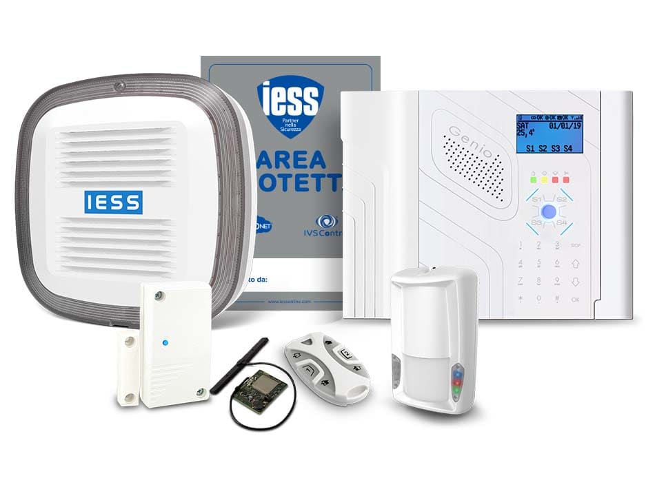 IESS SRL - EAAKIT4421Q KIT I-TRADE GENIOPLUS8+QUEEN+SENSORI