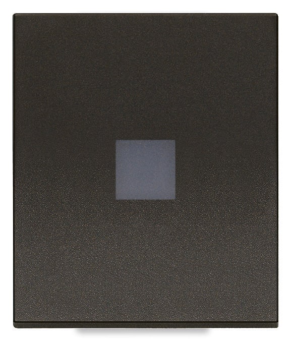 VIMAR SPA - VIW31000.2DG Tasto 2M allineato con diffusore nero