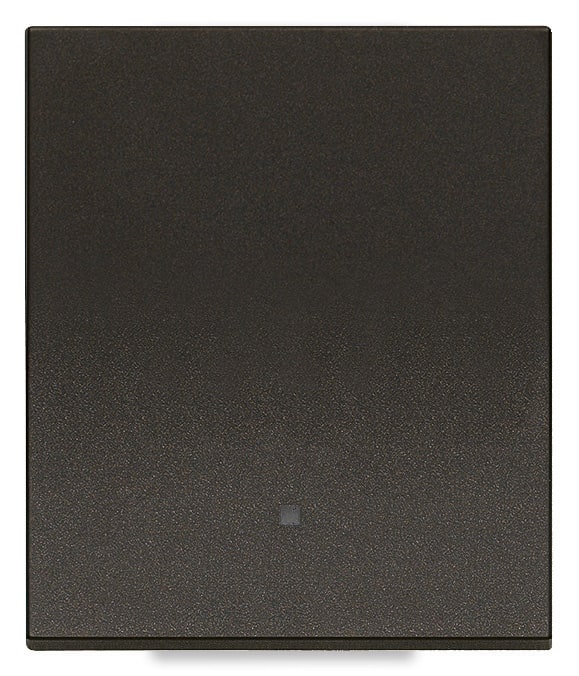 VIMAR SPA - VIW31000.2G TASTO 2M ALLINEATO NERO