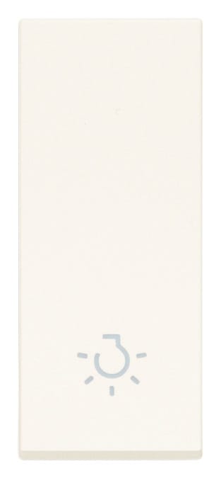 VIMAR SPA - VIW31000.LB Tasto 1M allineato simbolo luce bianco