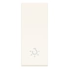 VIMAR SPA - VIW31000.LB Tasto 1M allineato simbolo luce bianco