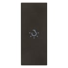 VIMAR SPA - VIW31000A.LG TASTO 1M ASSIALE SIMBOLO LUCE NERO