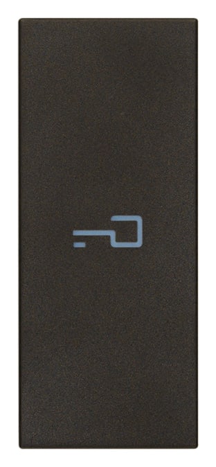 VIMAR SPA - VIW31000A.PG TASTO 1M ASSIALE SIMBOLO CHIAVE NERO