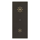 VIMAR SPA - VIW31000A.RG TASTO 1M ASSIALE SIMBOLO DIMMER NERO